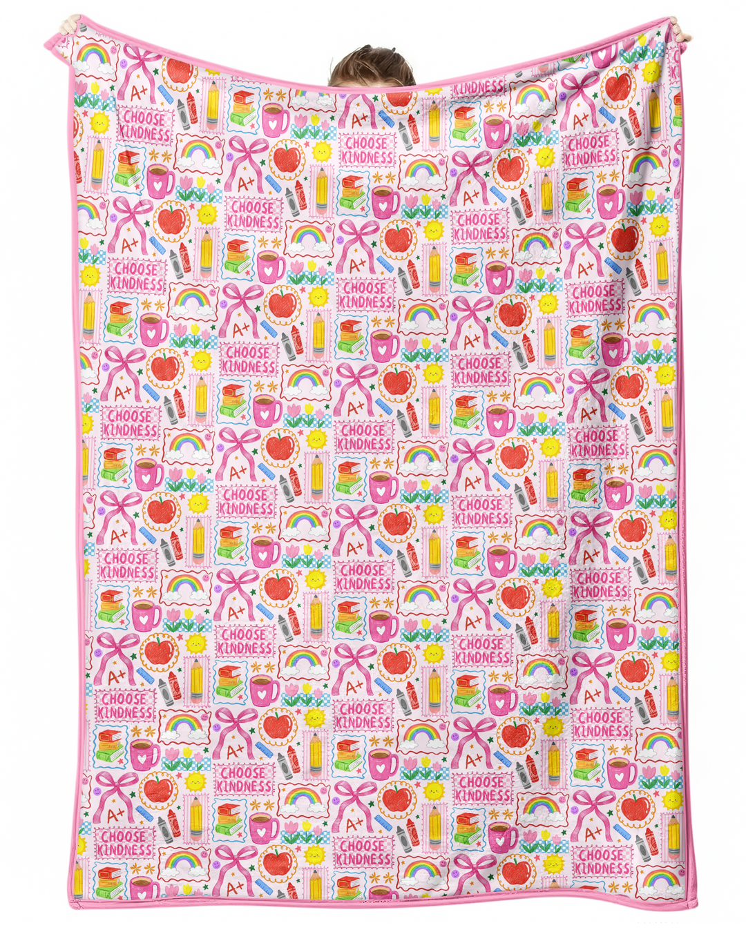 Kindness School Girl Bamboo Blanket