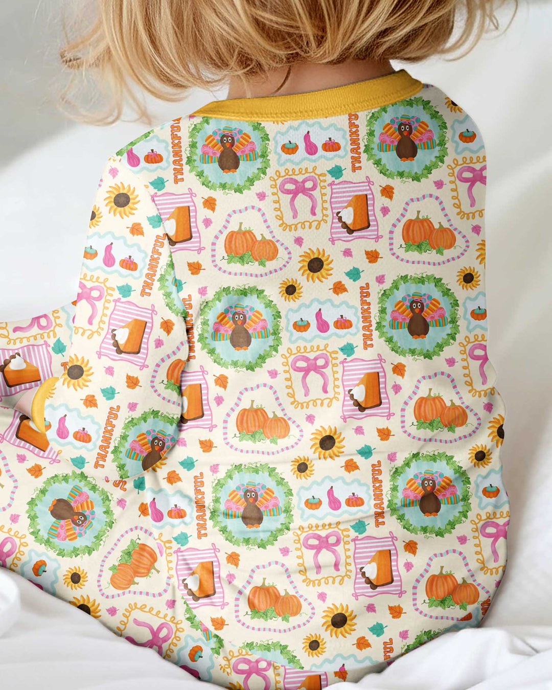 Sweet Thanksgiving Harvest Bamboo Convertible Zippy