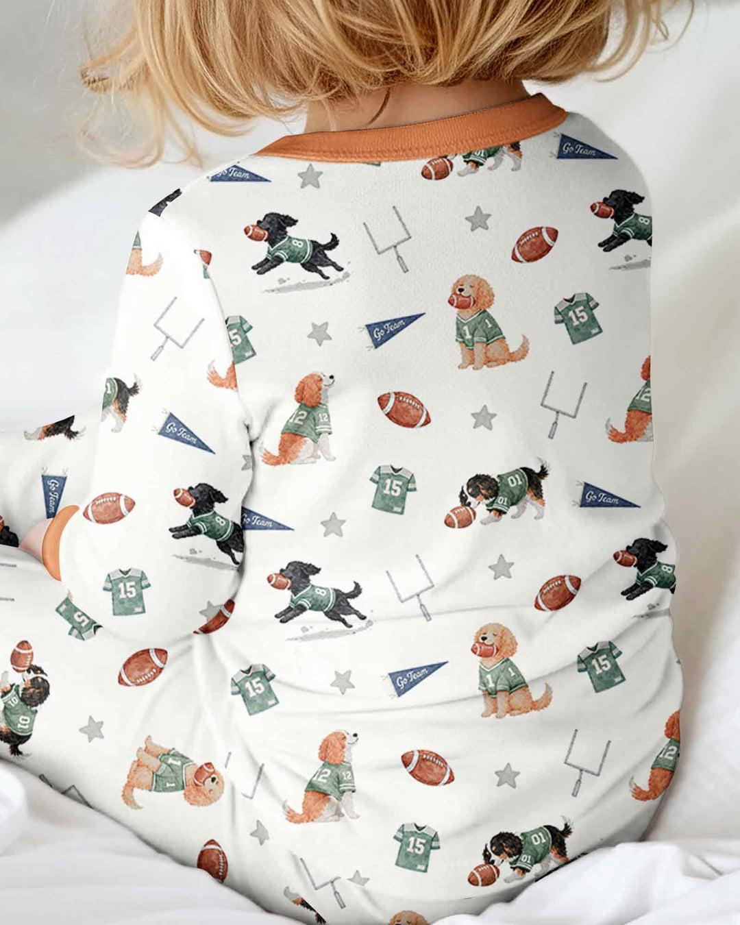 Football Pup Squad Family Matching Bamboo Convertible Zippy