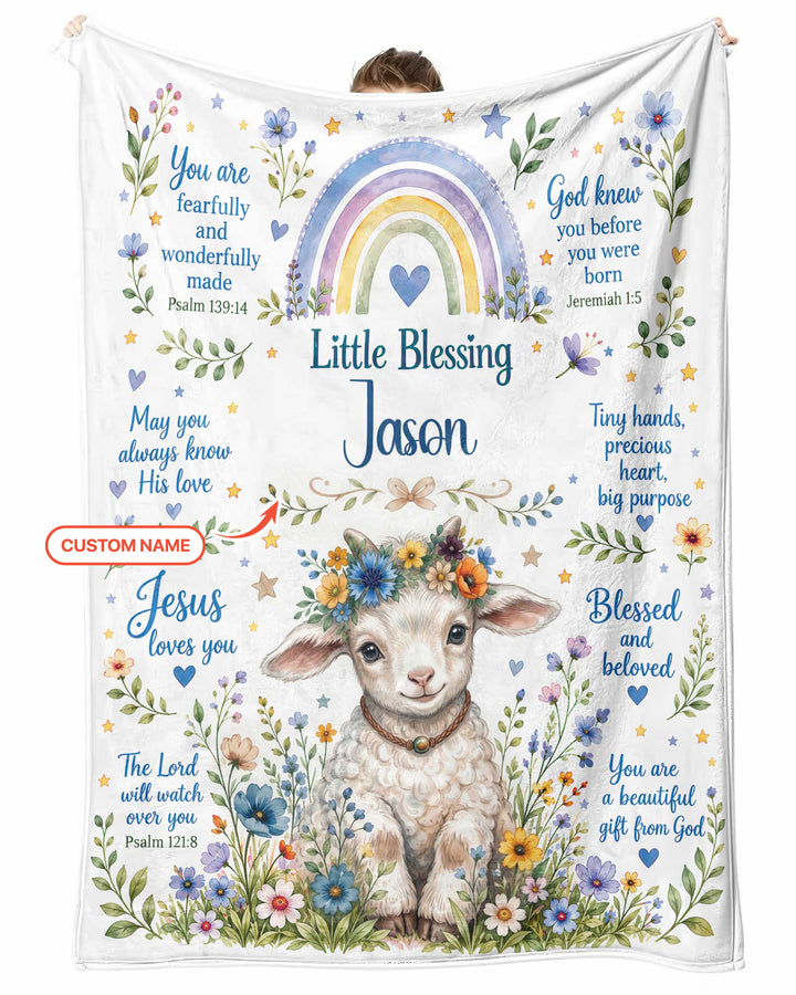 Little Blessing Baby Bamboo Blanket