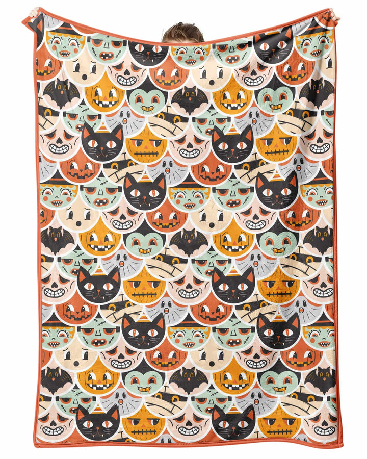 Monster Mash-Up Bamboo Blanket