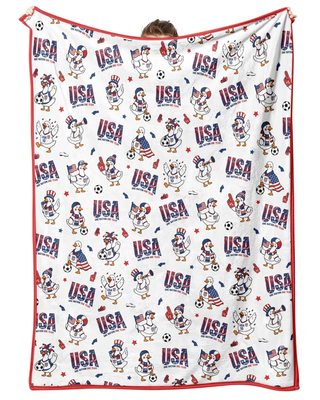 One Nation One Team Bamboo Blanket
