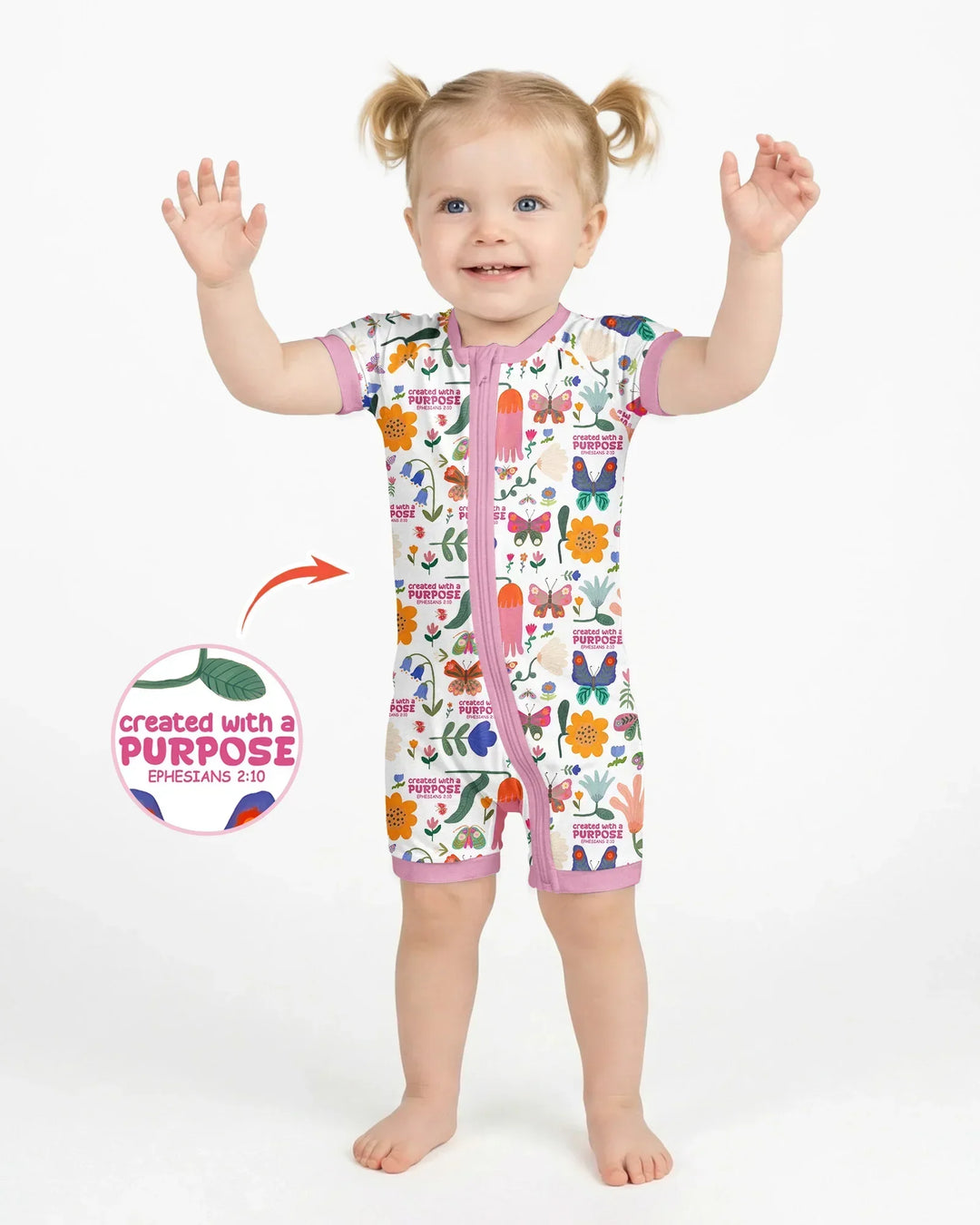 Created With A Purpose Bamboo Shorty Zippy