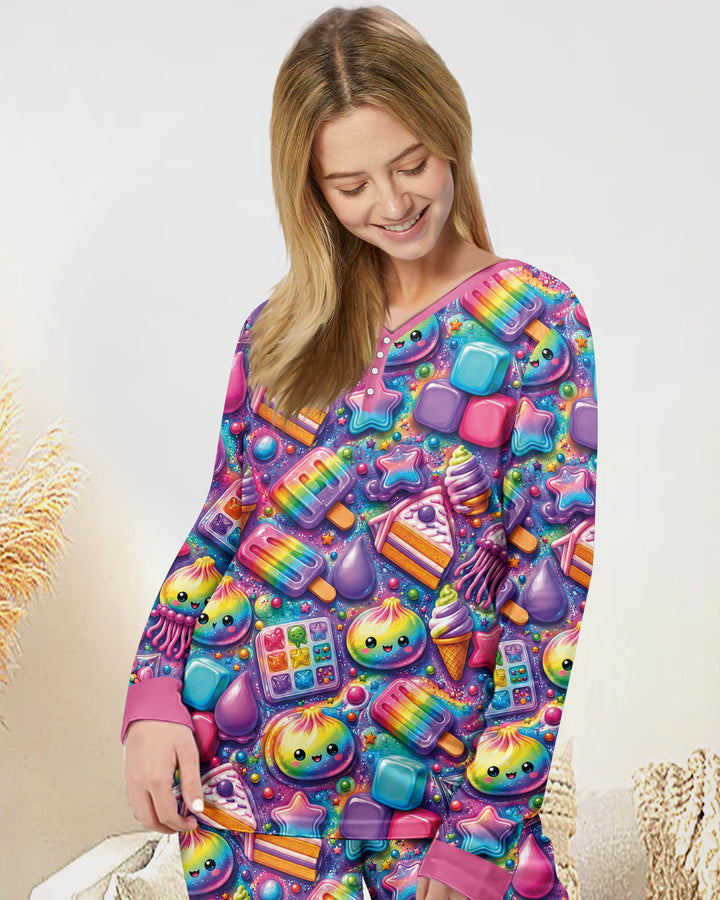 Squishy Party Bamboo Women Pajama Set