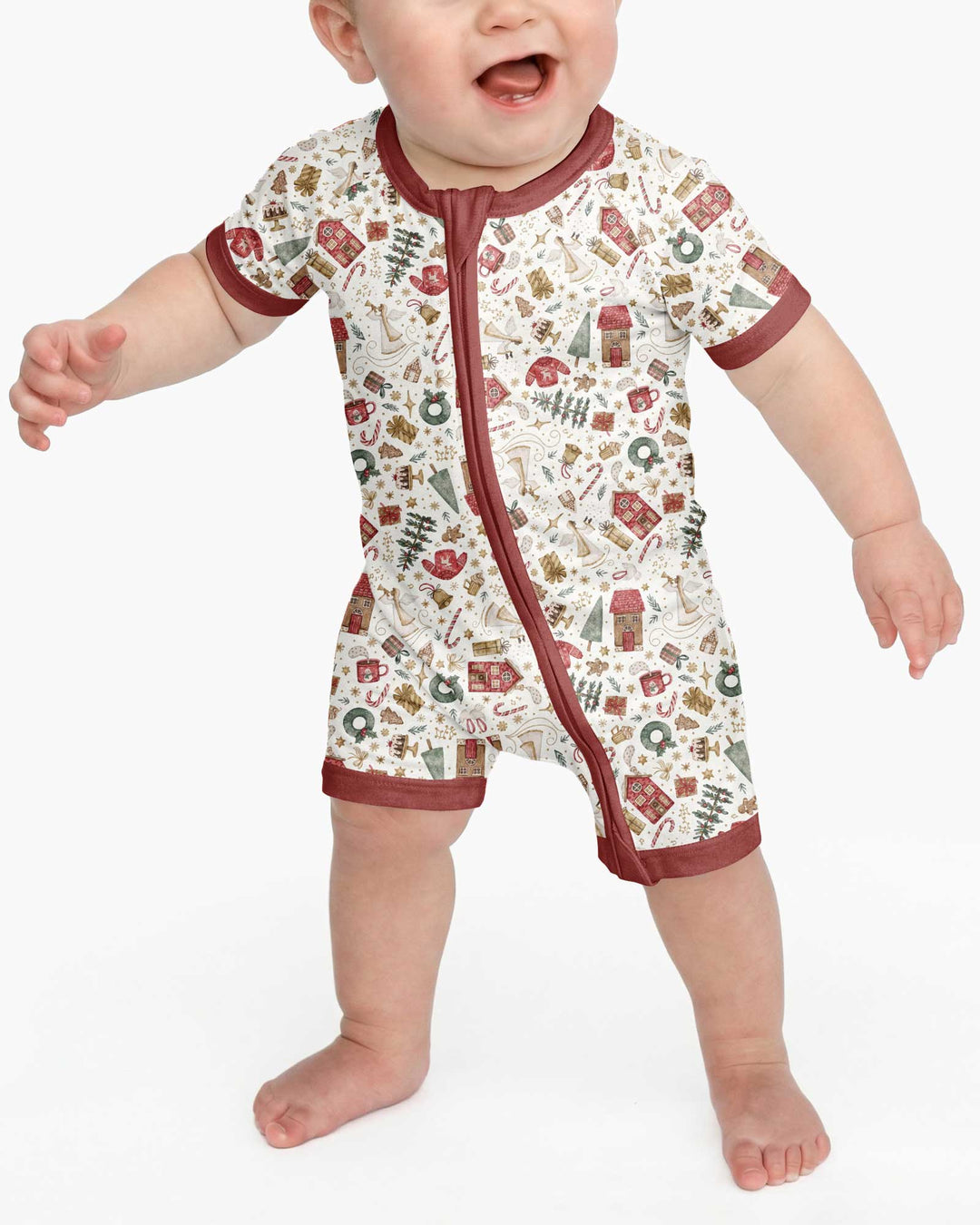 Magical Christmas Story Bamboo Shorty Zippy