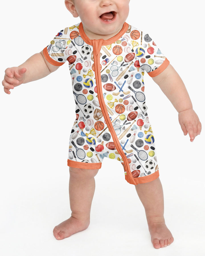 So Much Fun with Sports Bamboo Shorty Zippy