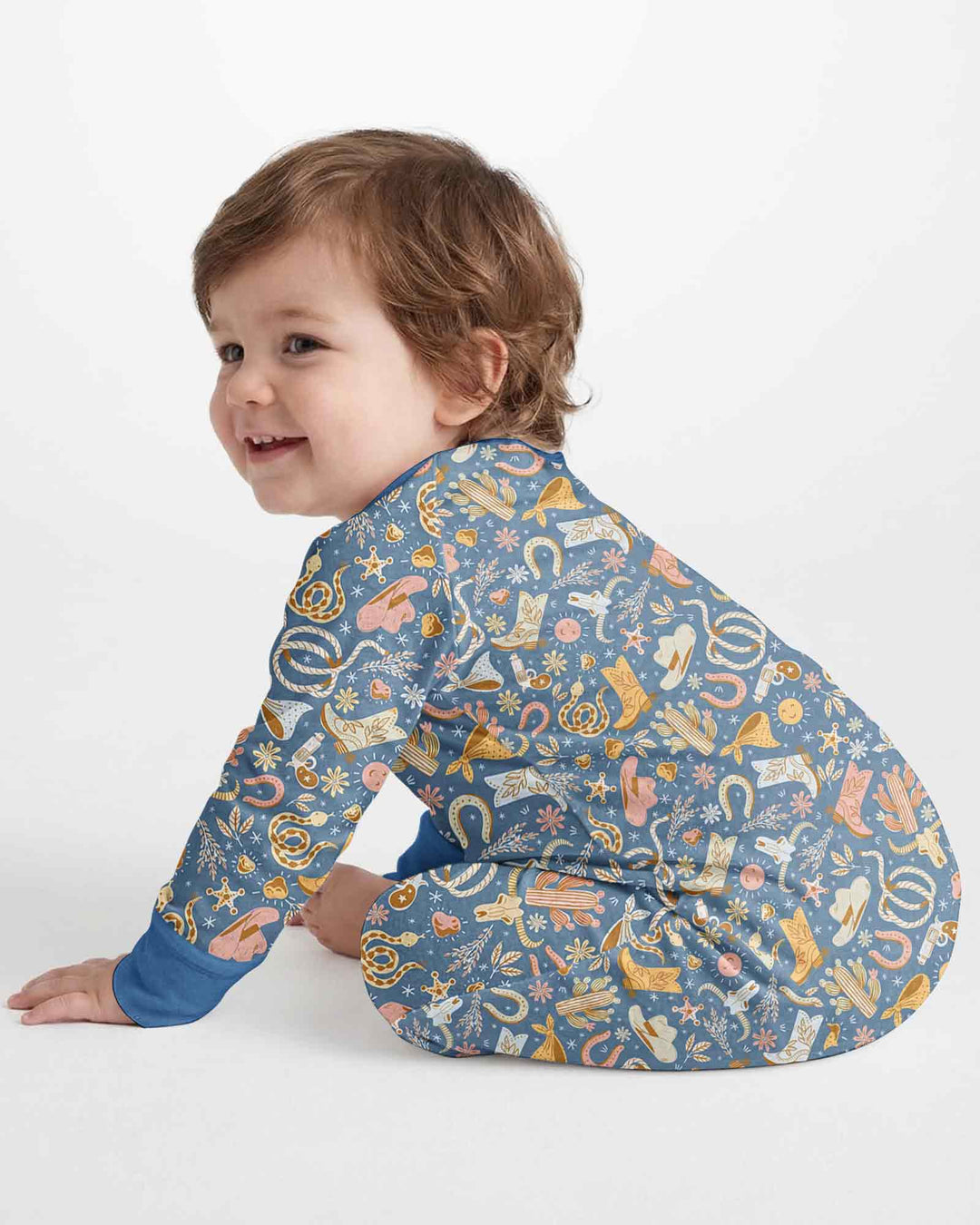 Doodly Cowboy Bamboo Convertible Zippy