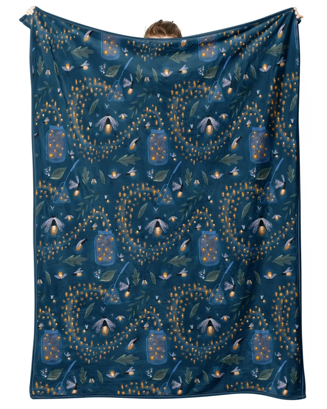 Catching Fireflies Bamboo Blanket