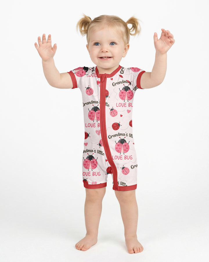 Grandma's Little Love Bug Bamboo Shorty Zippy