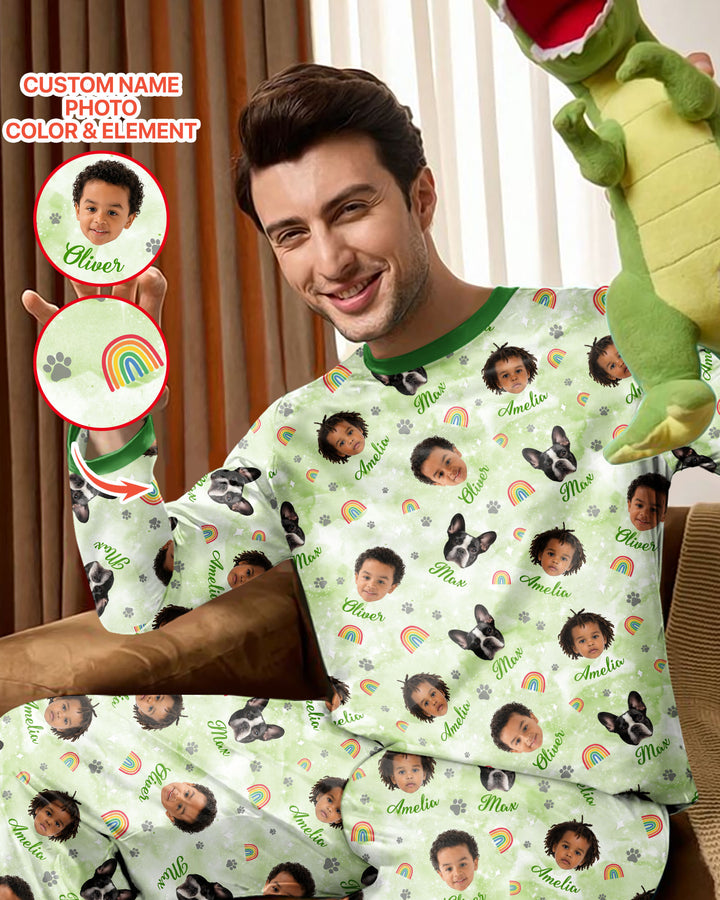 Personalized Family Matching Bamboo Men's Pajama Set