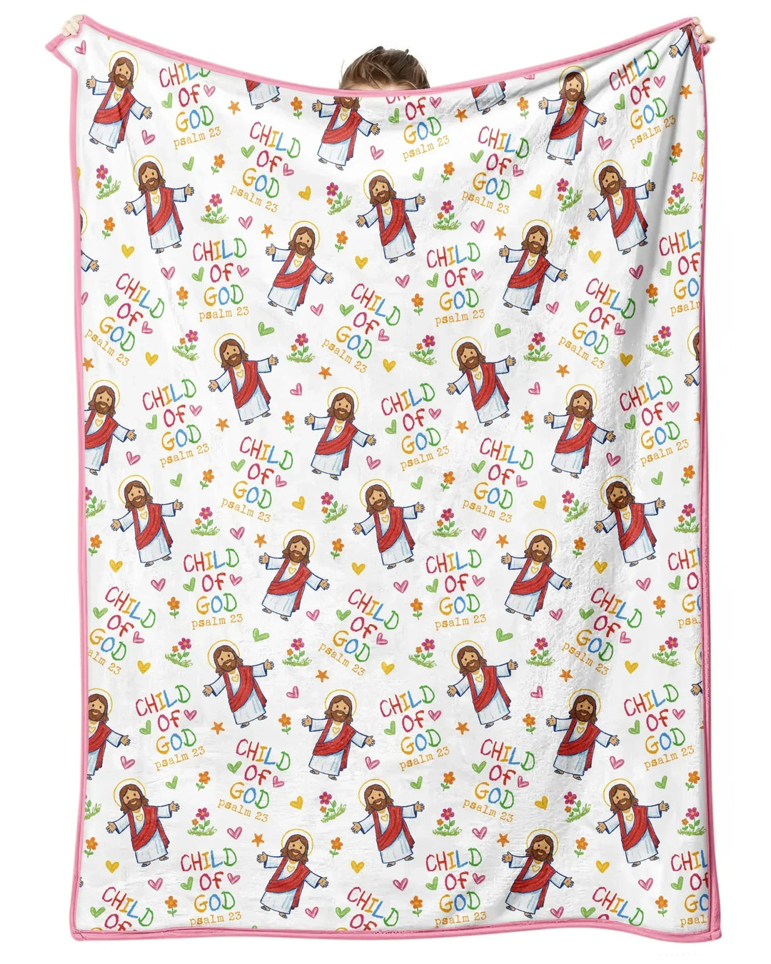 Jesus Loves Me Bamboo Blanket