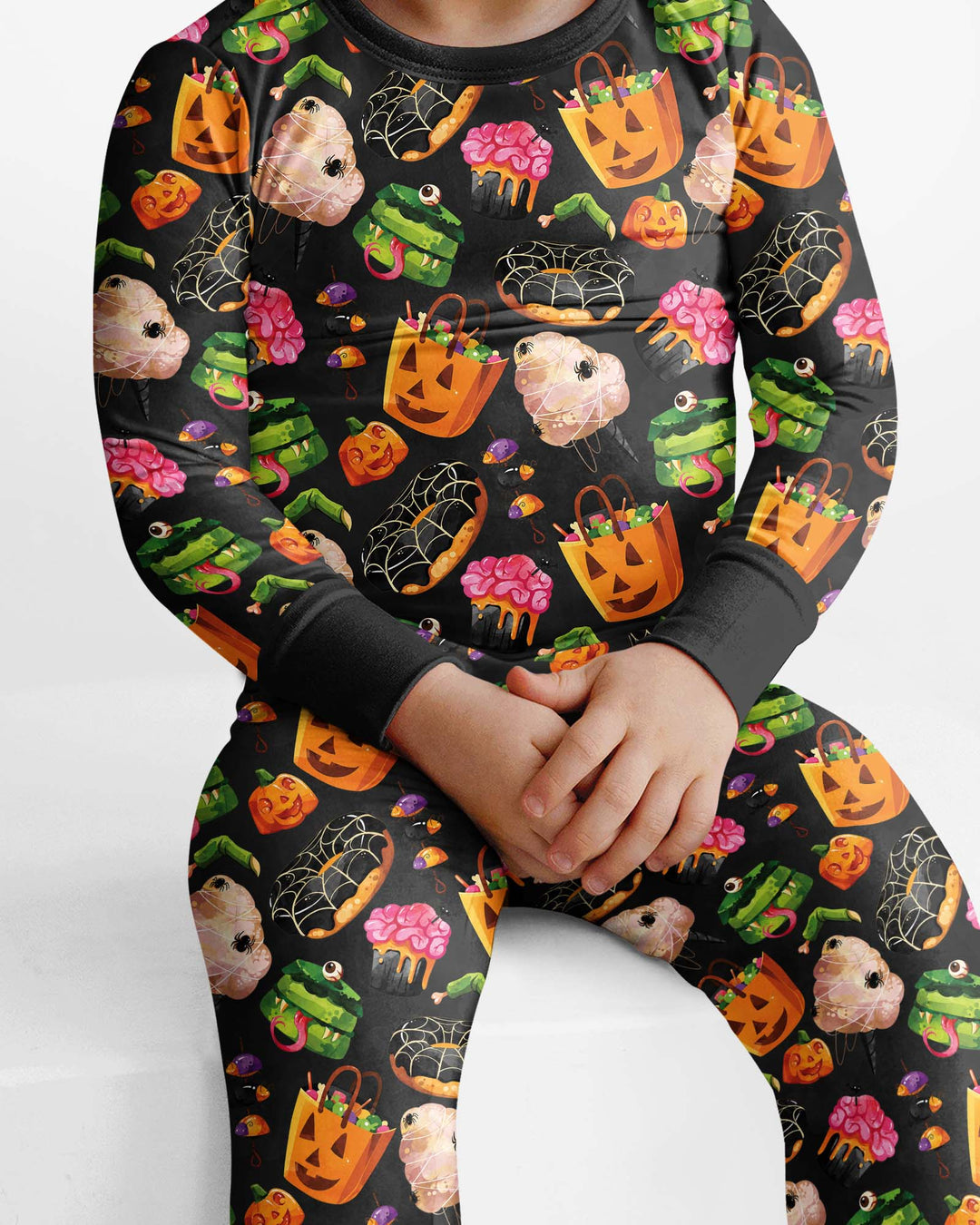Template Bamboo Two Piece Long Sleeve Pyjamas Set