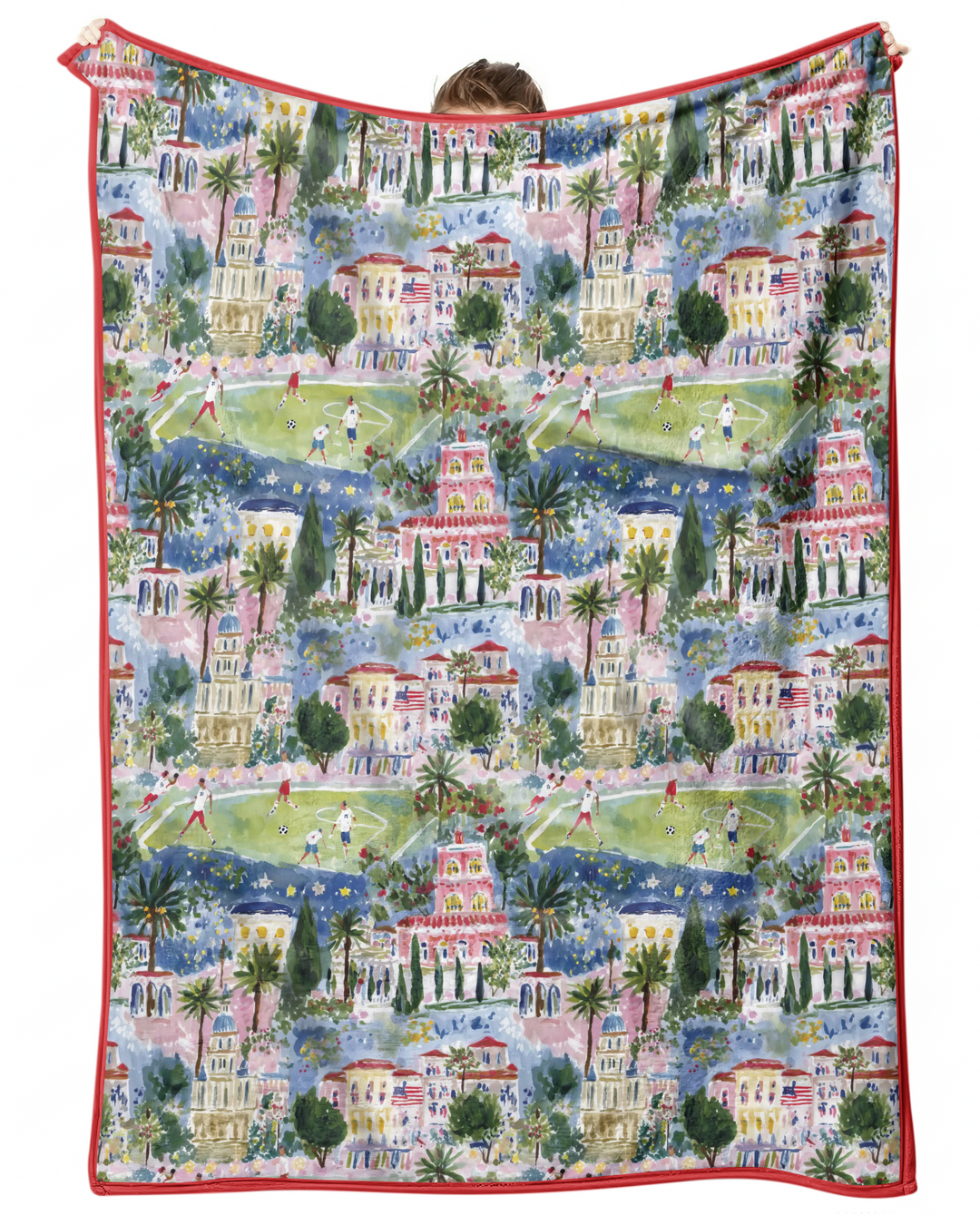 Soccer Tour 2026 Bamboo Blanket