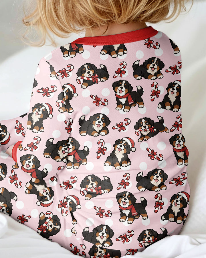 Holiday Bernese Mountain Christmas Dog Bamboo Convertible Zippy