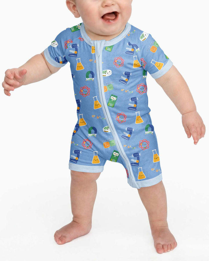 Scientist Lover Family Matching Bamboo Shorty Zippy