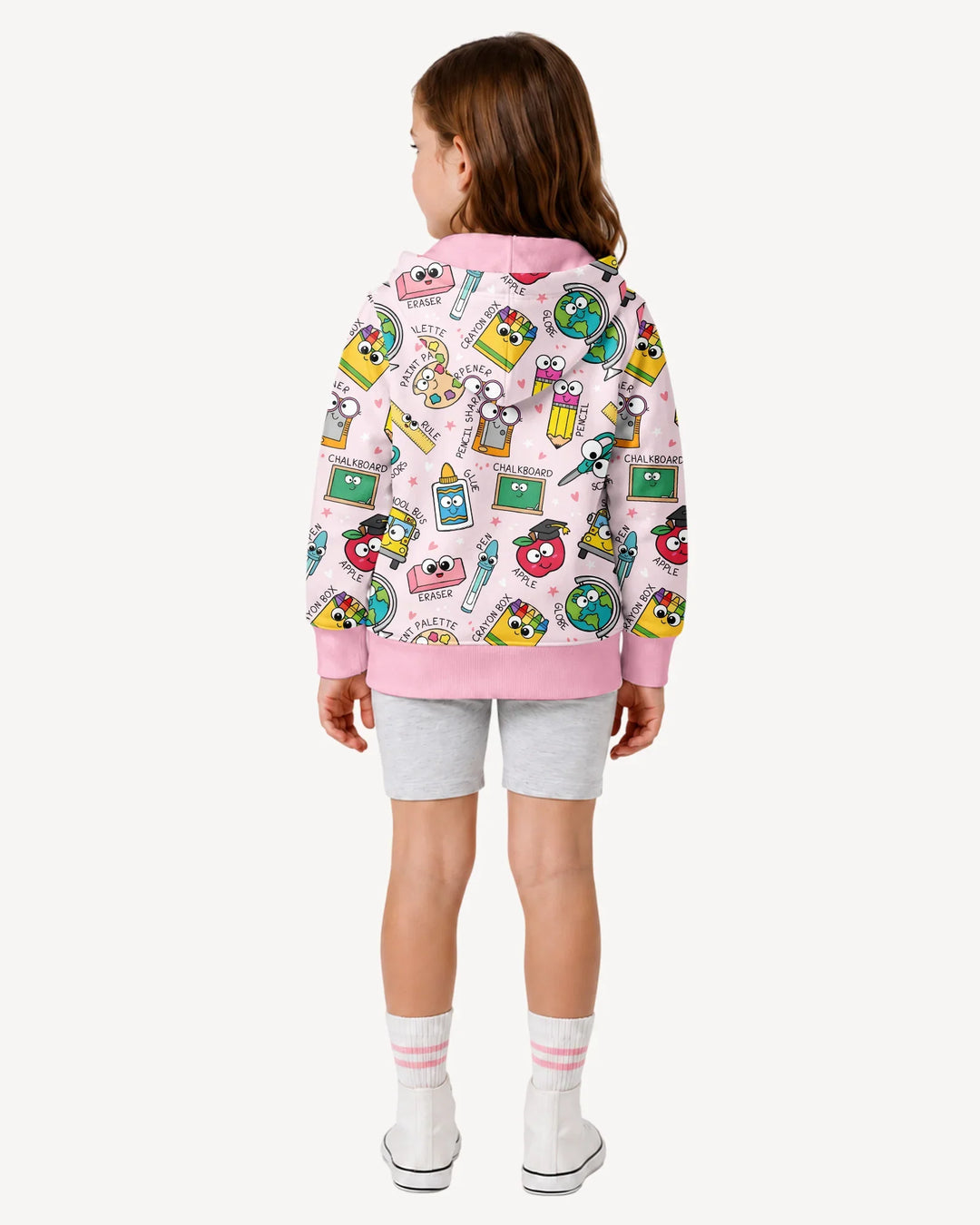 Happy School Pals Bamboo Zip Hoodie
