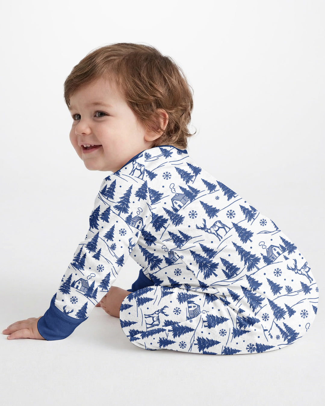 North Pole Train Bamboo Convertible Zippy