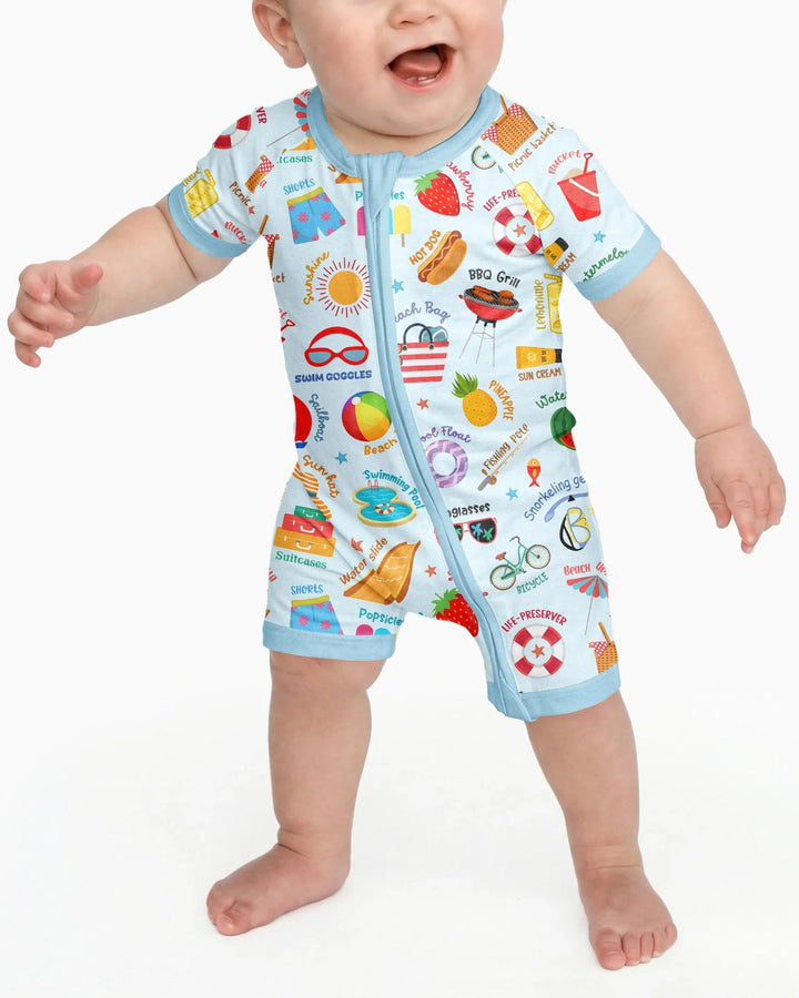 Love Summer Bamboo Shorty Zippy