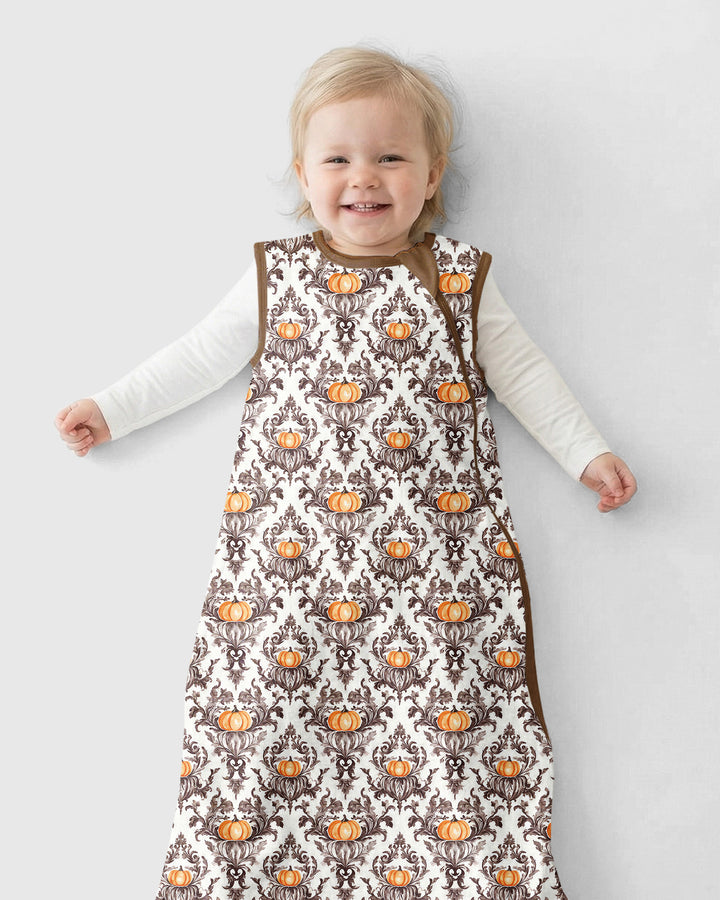 Pumpkin Toile Family Matching Bamboo Sleep Bag