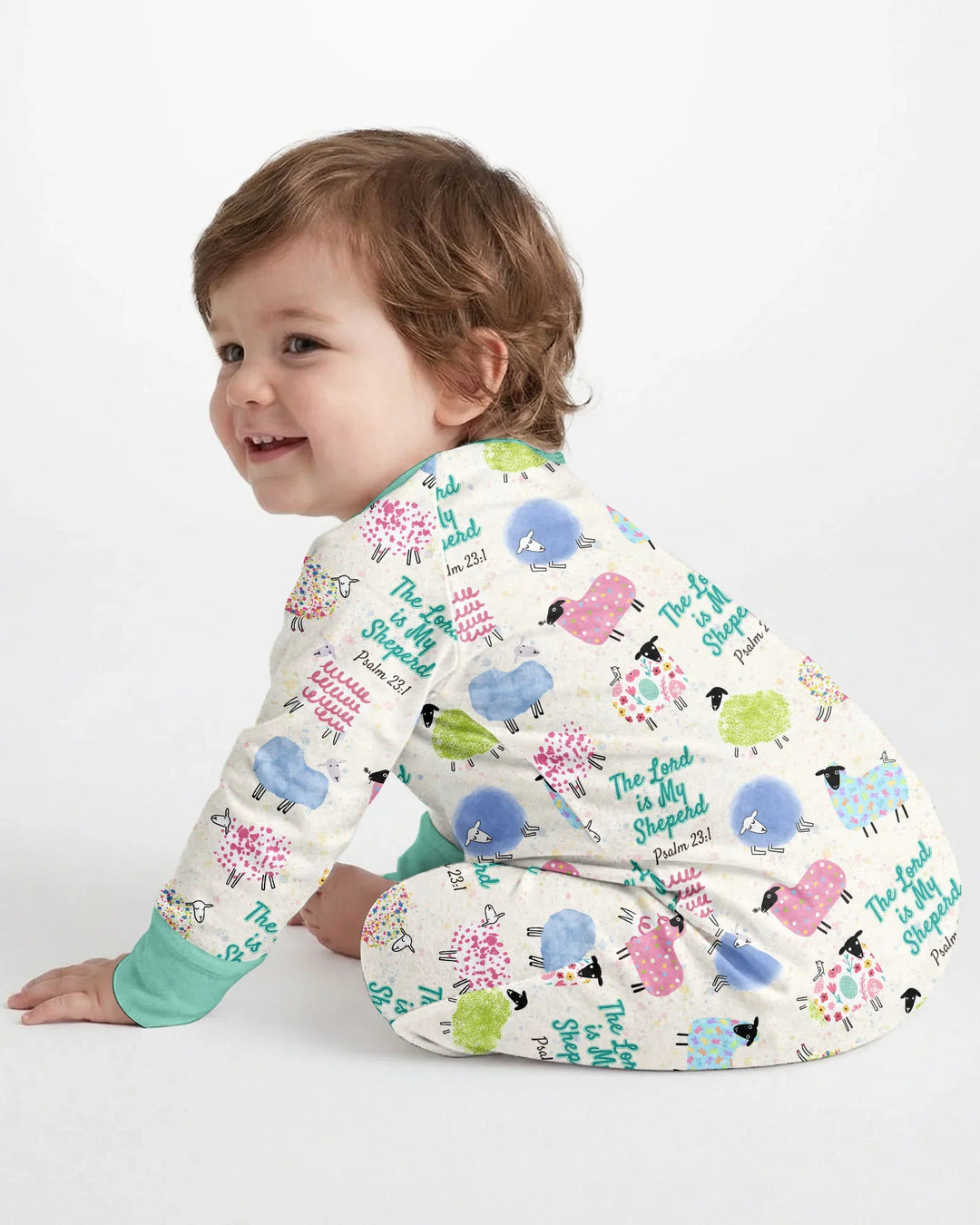 The Lord Is My Shepherd Psalm 23 Bamboo Convertible Zippy