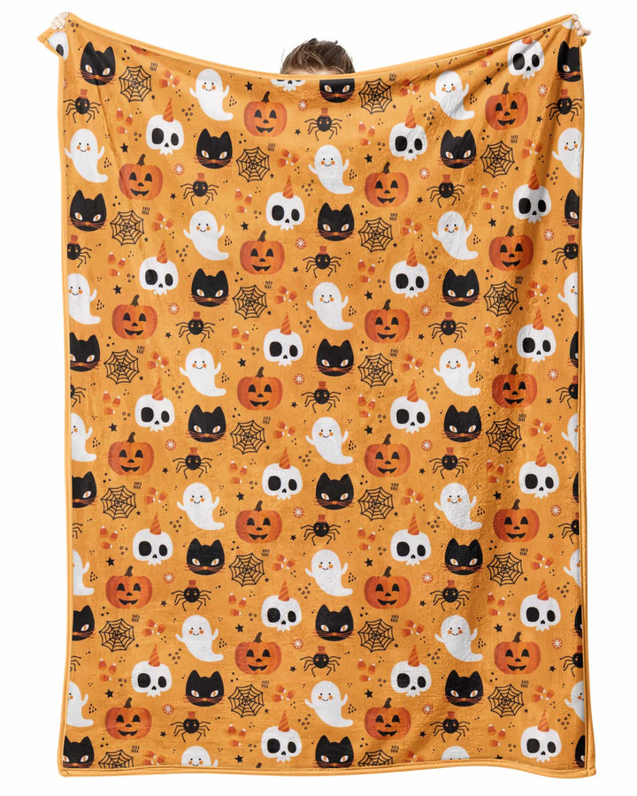 Halloween Party Bamboo Blanket