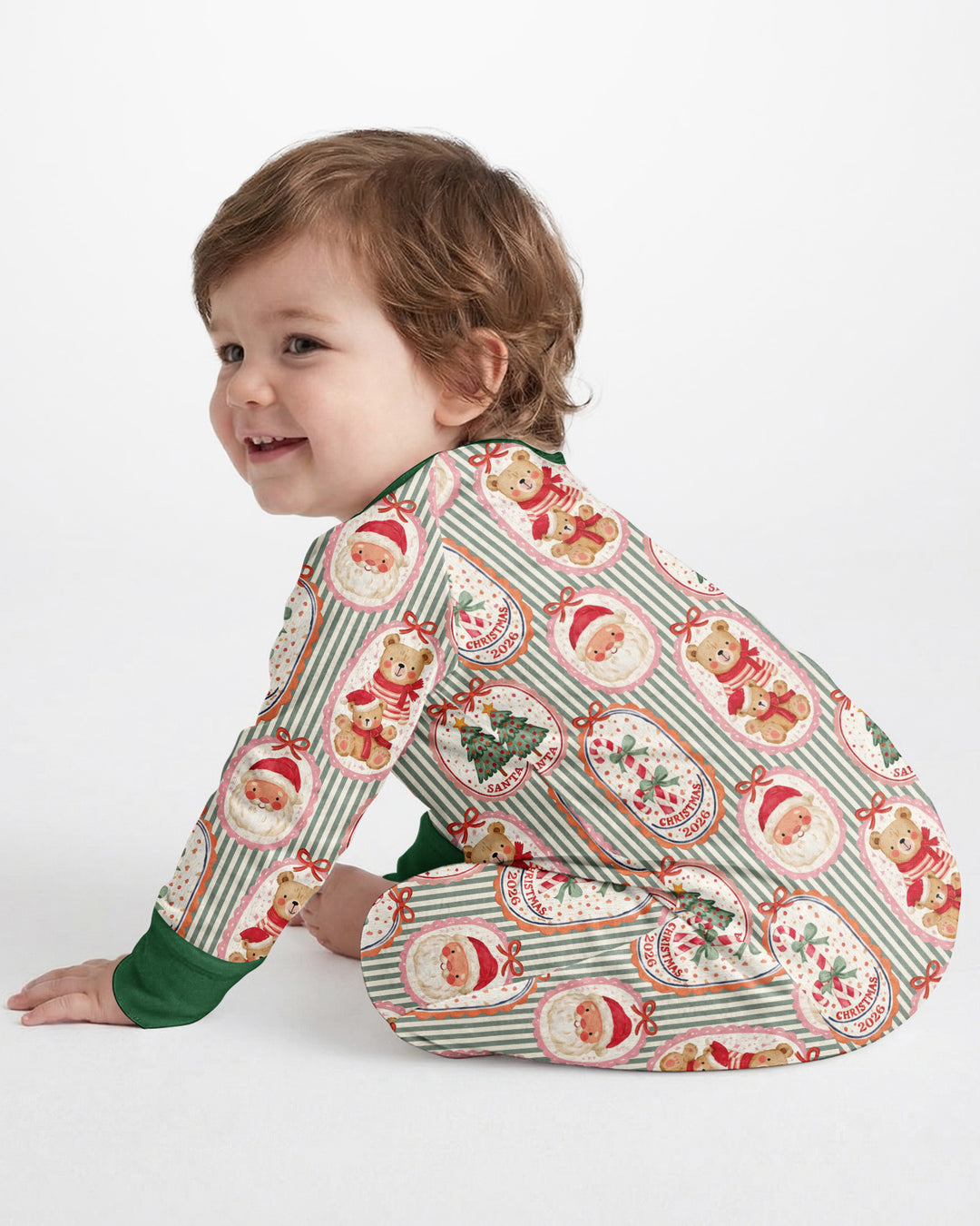 Teddy Bear Christmas Bamboo Convertible Zippy