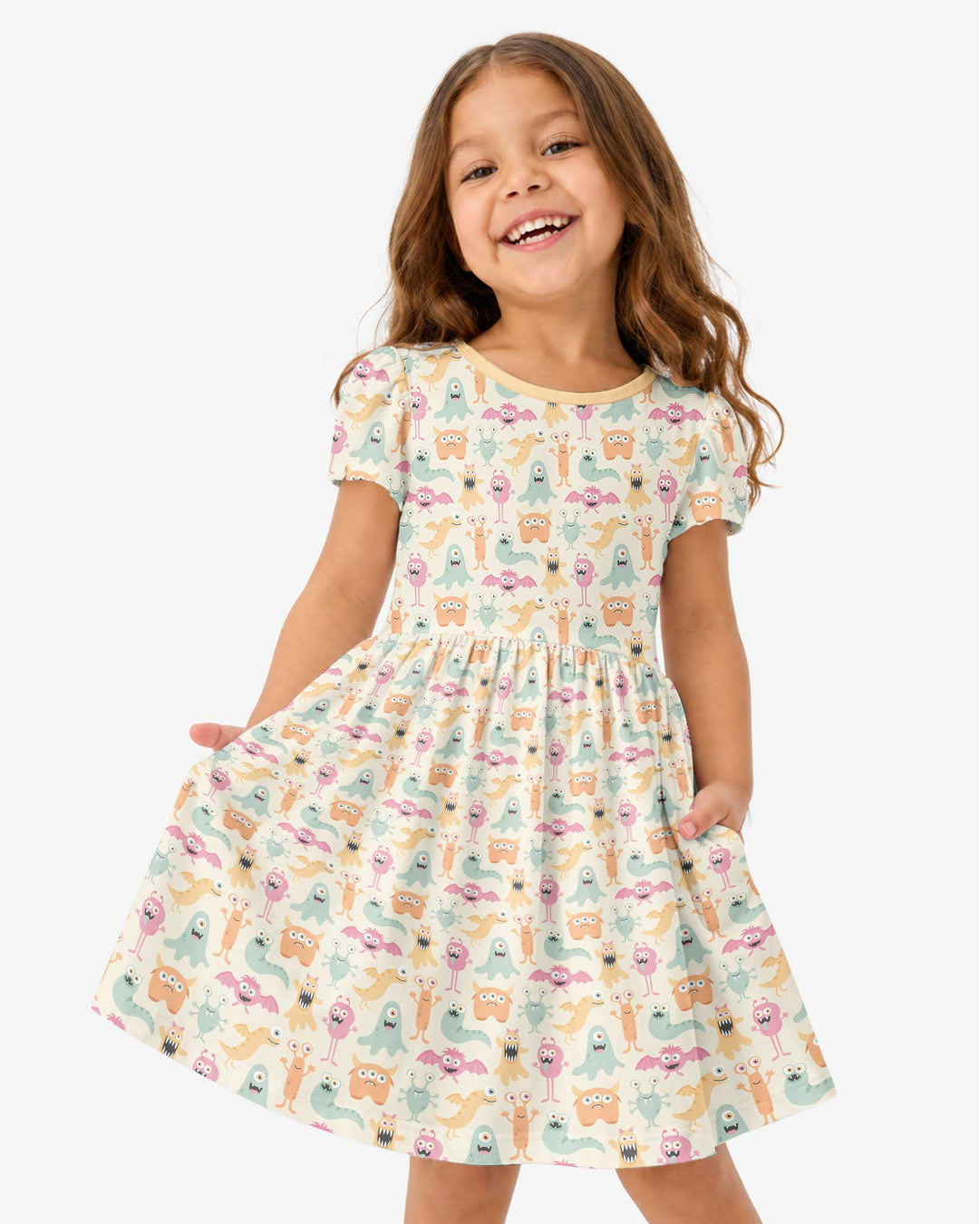 Monster Boo Bash Bamboo Twirl Dress