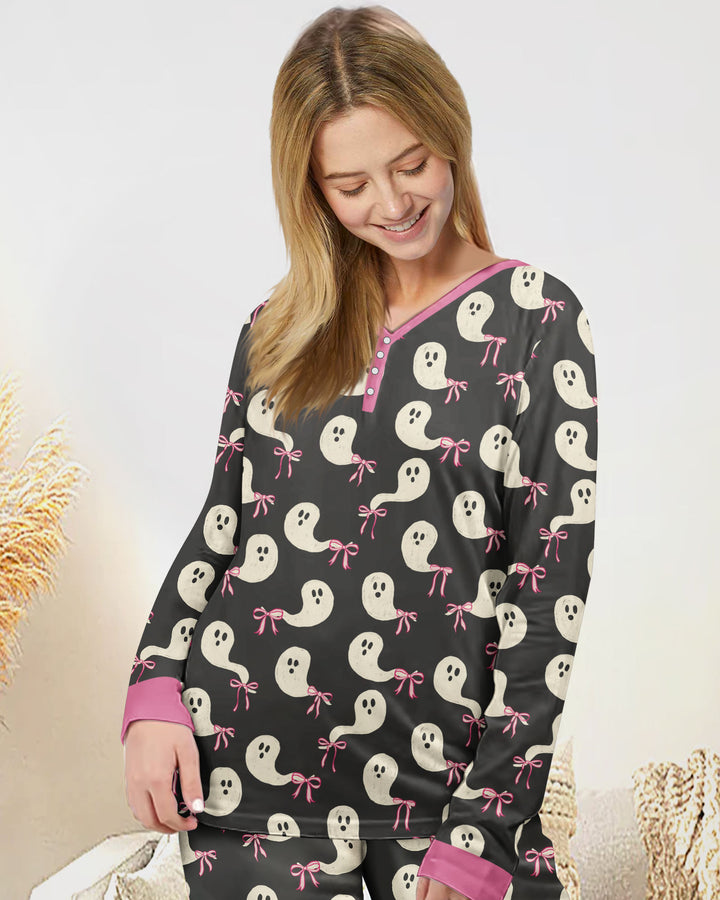 Little Ghosts Bamboo Women Pajama Set