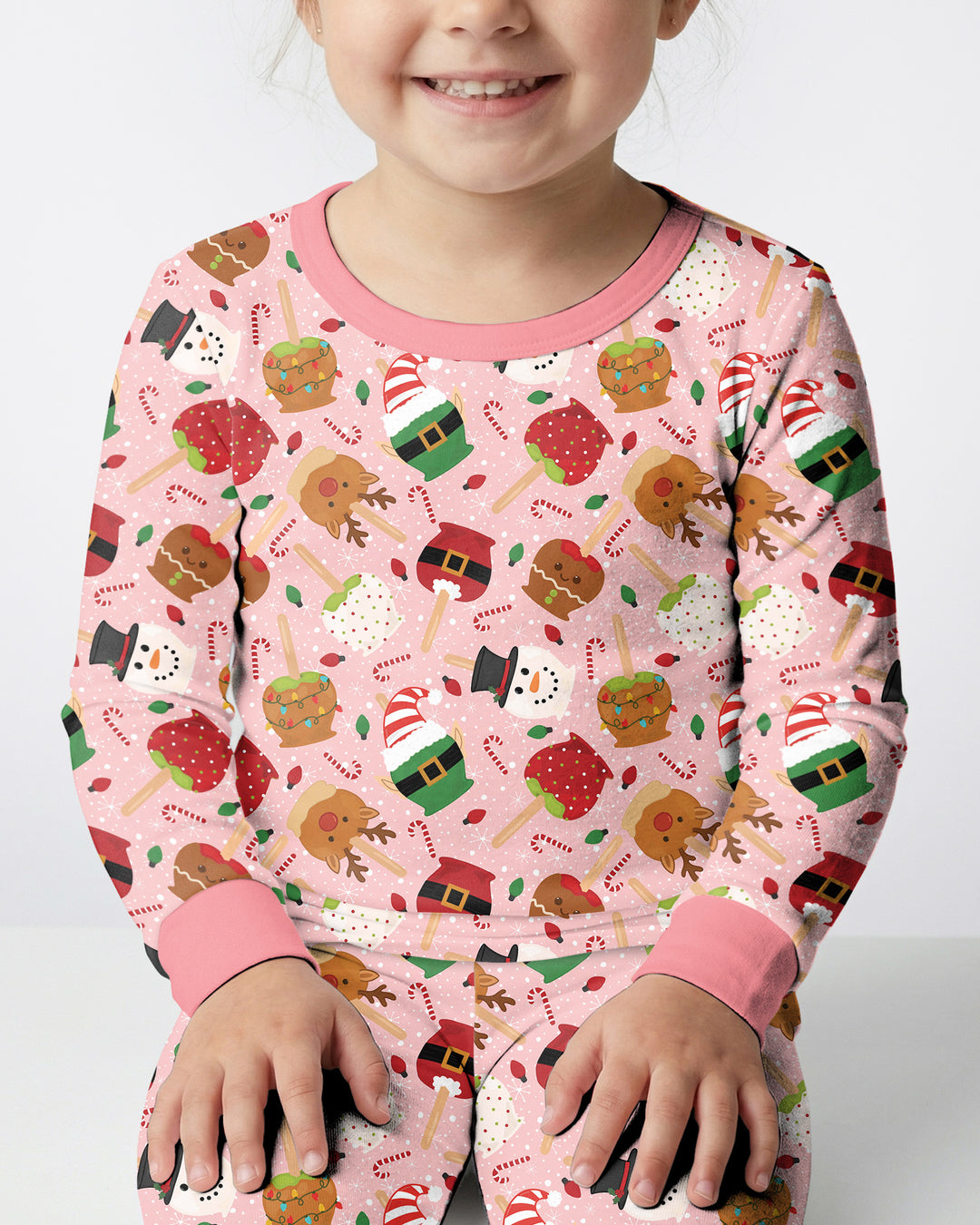 Template Bamboo Two Piece Long Sleeve Pyjamas Set