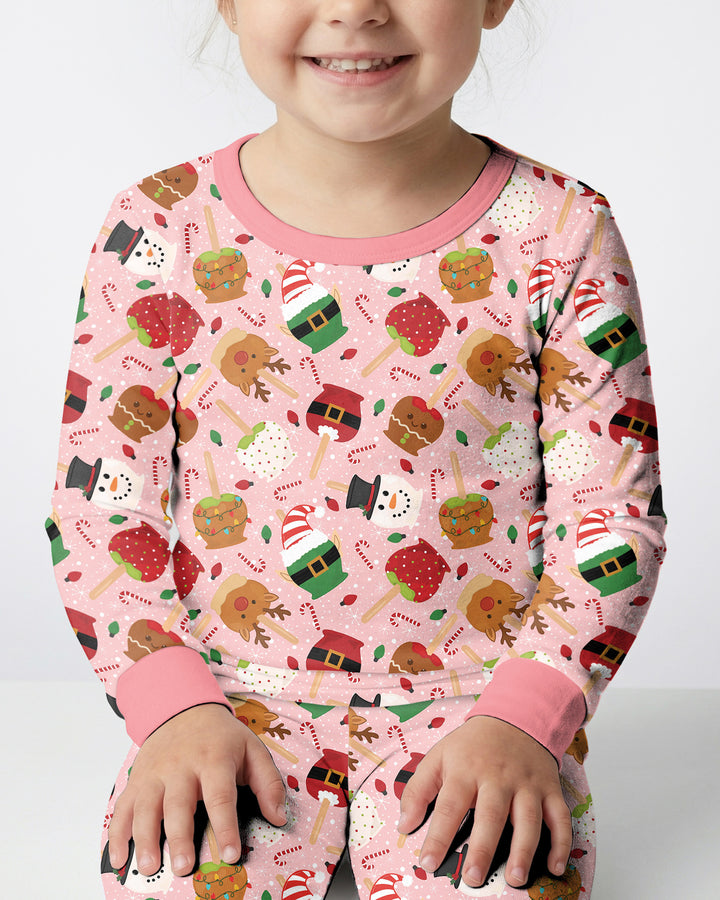 Template Bamboo Two Piece Long Sleeve Pyjamas Set
