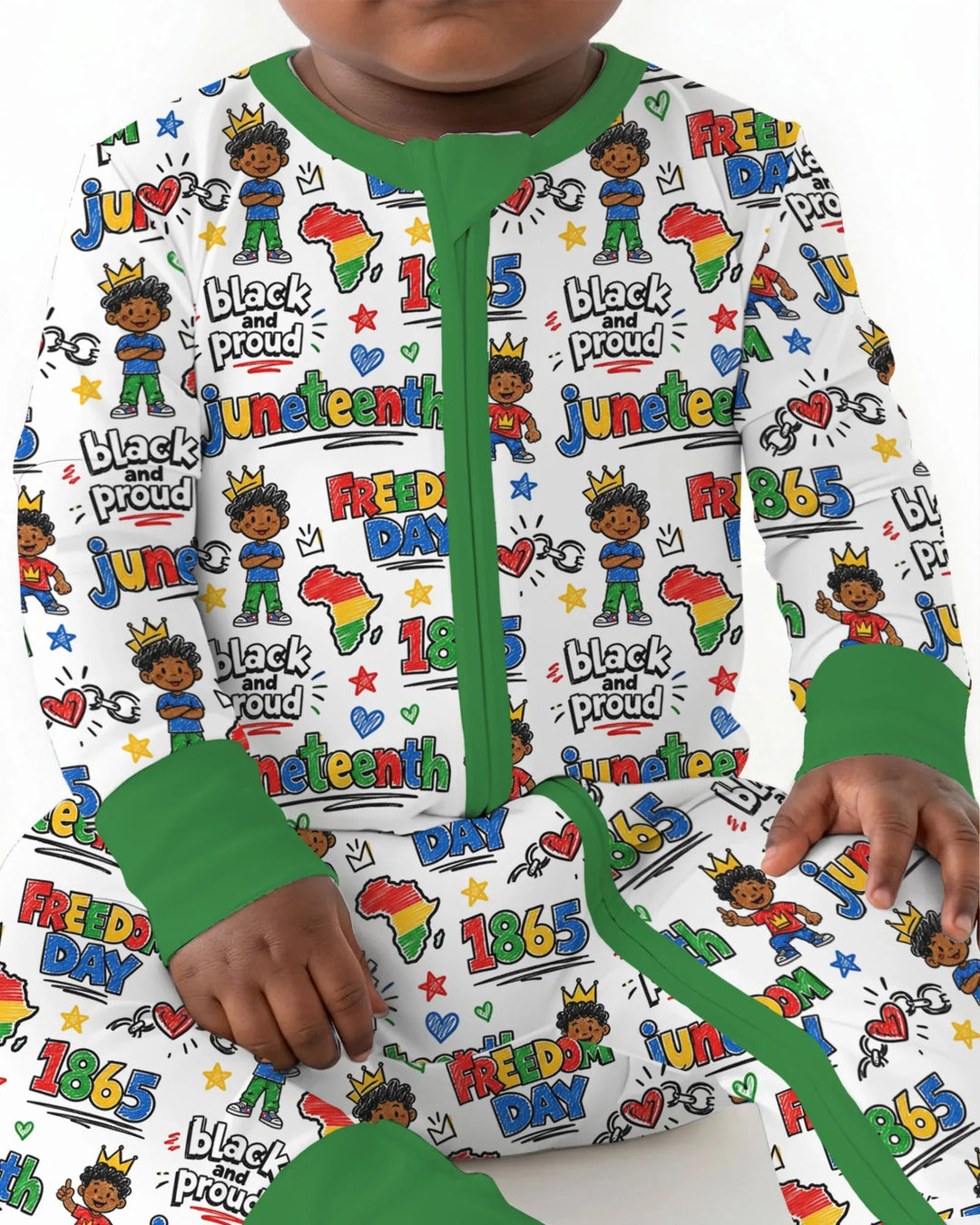 Juneteenth Black and Proud Bamboo Convertible Zippy