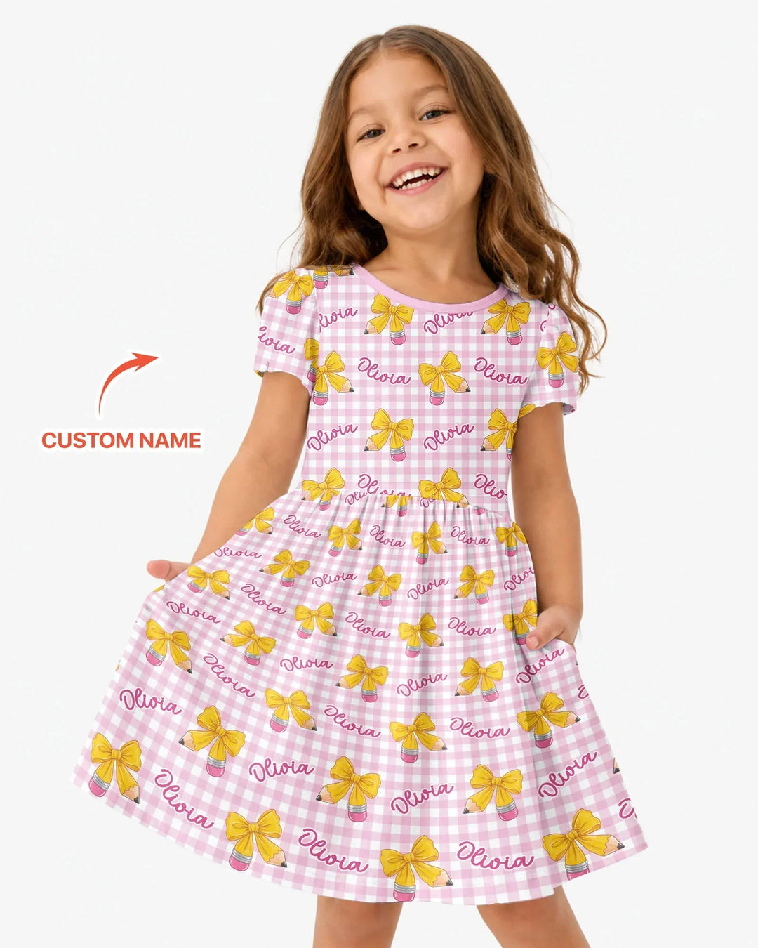 Coquette Back To School Bamboo Twirl Dress