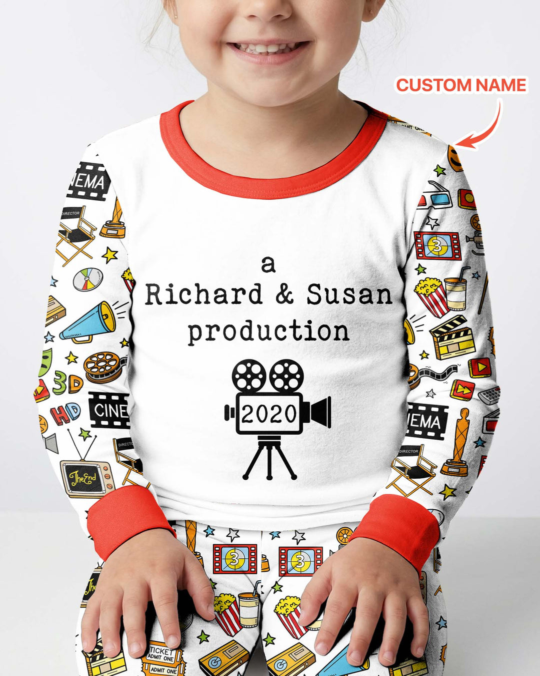 A Mom & Dad Production Bamboo Two Piece Long Sleeve Pajama Set