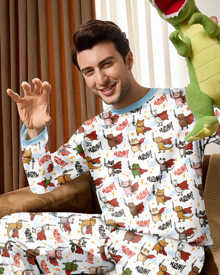 Huzzah! Huzzah! Bamboo Men's Pajama Set
