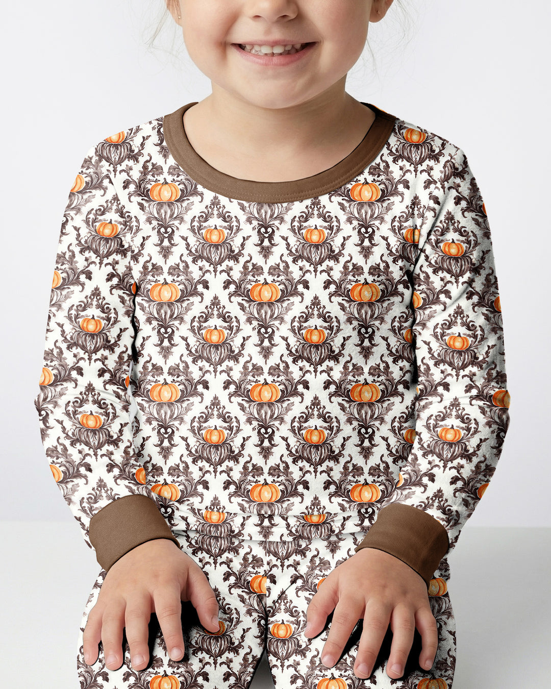 Template Bamboo Two Piece Long Sleeve Pyjamas Set
