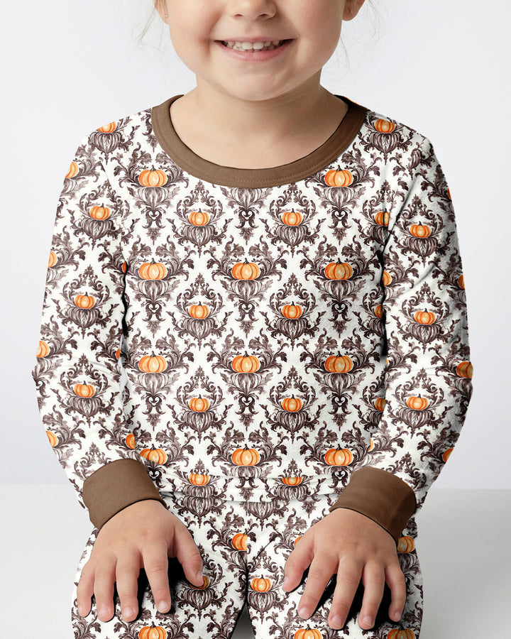 Template Bamboo Two Piece Long Sleeve Pyjamas Set