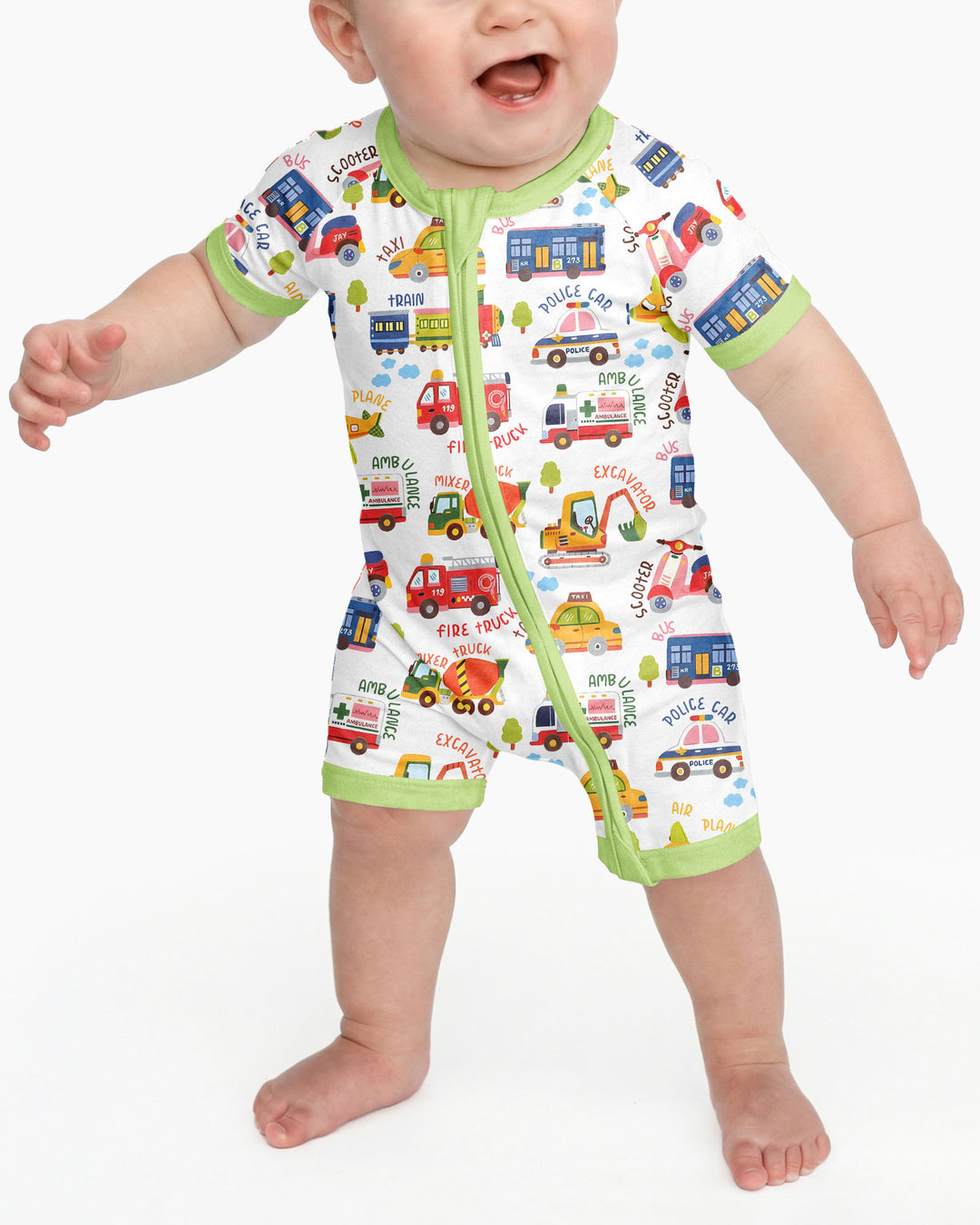 Beep Beep Adventure Bamboo Shorty Zippy