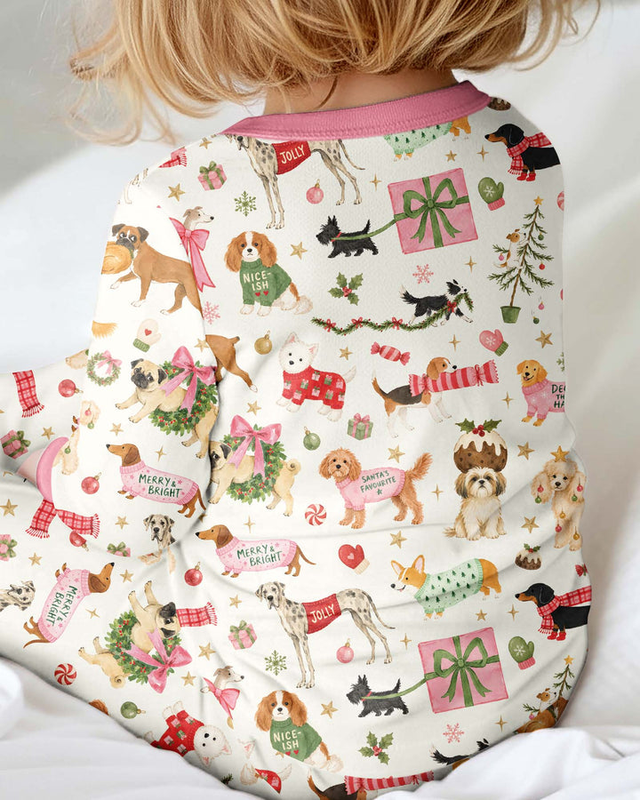 Festive Dog Merry Woofmas Bamboo Convertible Zippy