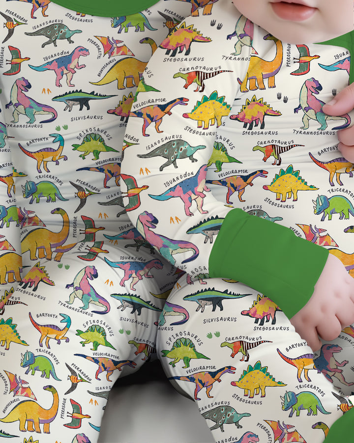 Little Dino World Bamboo Convertible Zippy