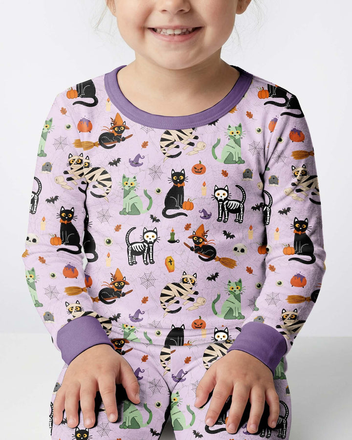 Template Bamboo Two Piece Long Sleeve Pyjamas Set