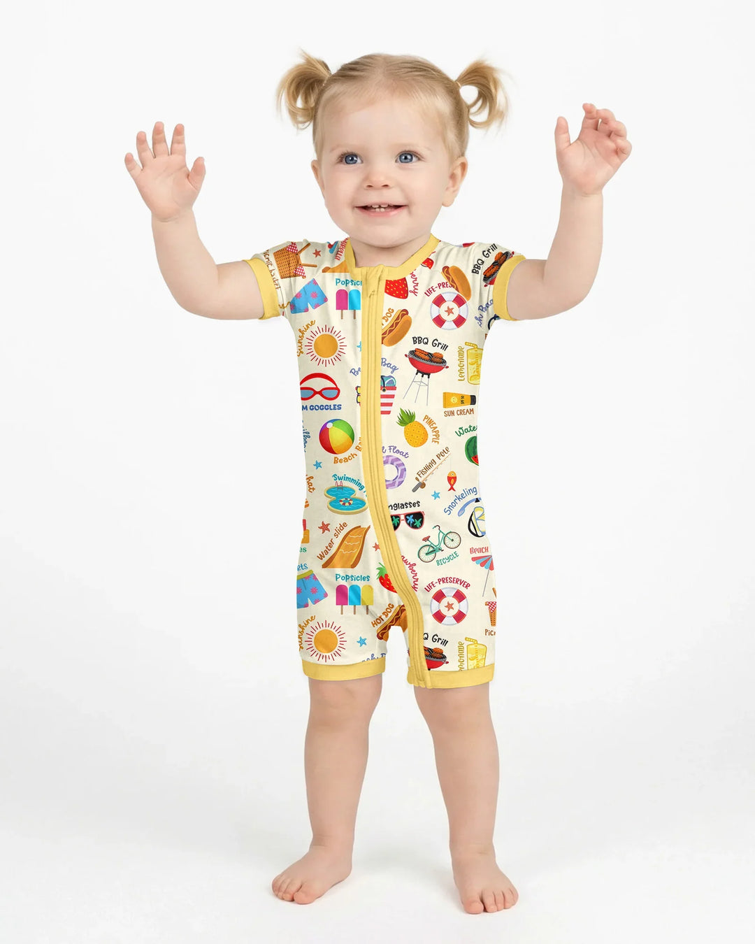 Love Summer Bamboo Shorty Zippy