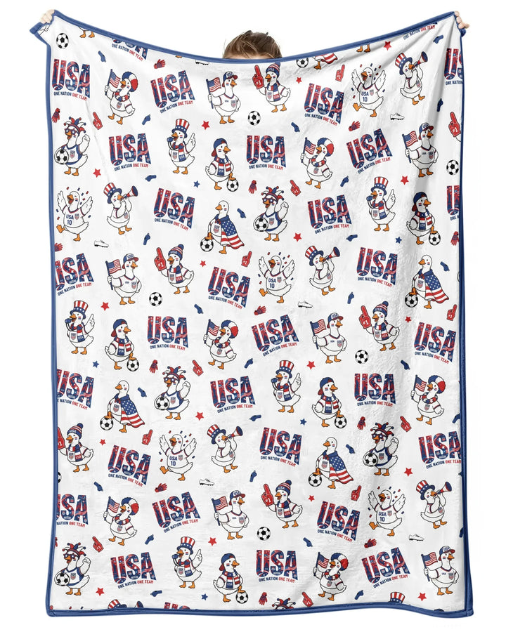 One Nation One Team Bamboo Blanket