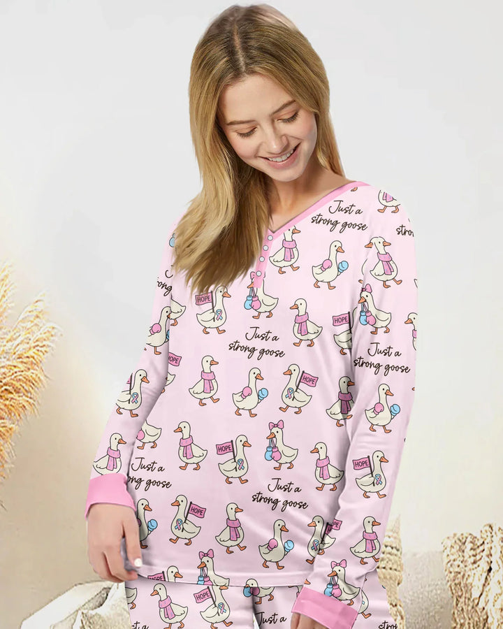 Strong Infertility Fighter Goose  Women Pajama Set