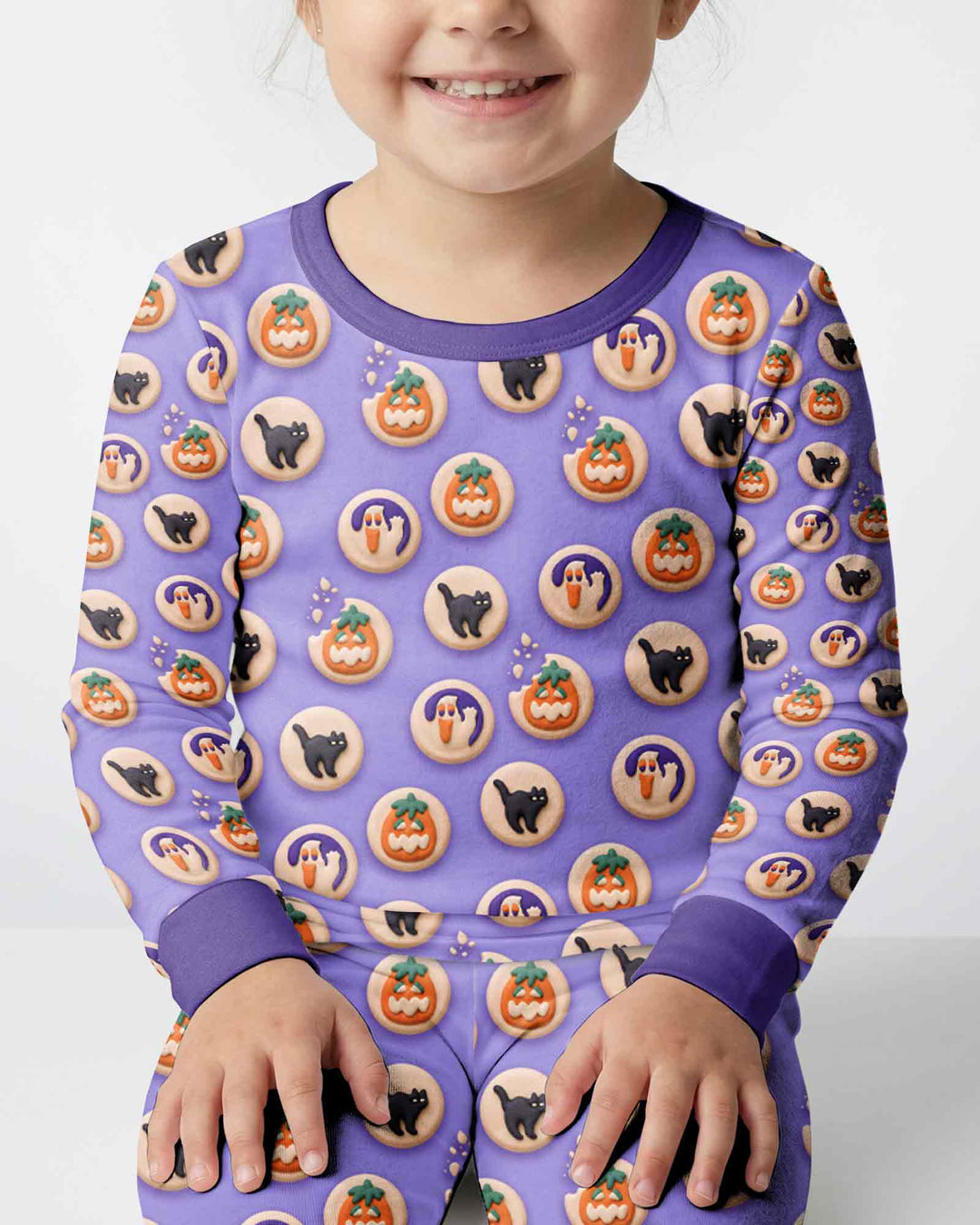 Template Bamboo Two Piece Long Sleeve Pyjamas Set