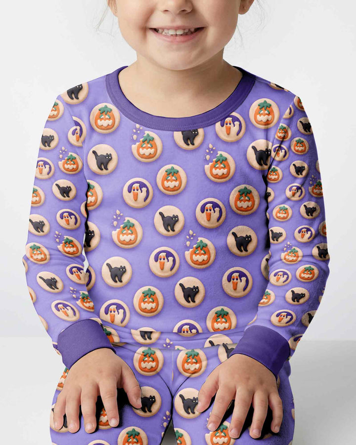 Template Bamboo Two Piece Long Sleeve Pyjamas Set