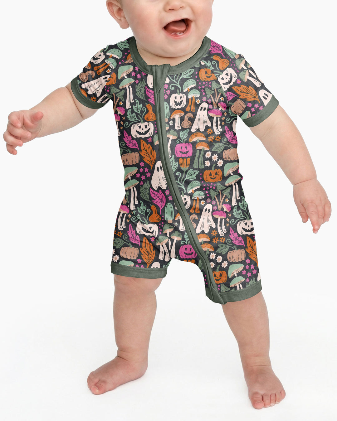 Dark Pumpkin Zona Bamboo Shorty Zippy