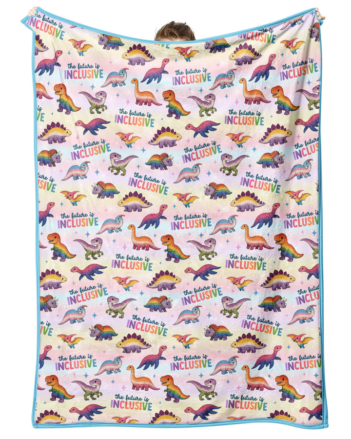 The Future is Inclusive Bamboo Blanket