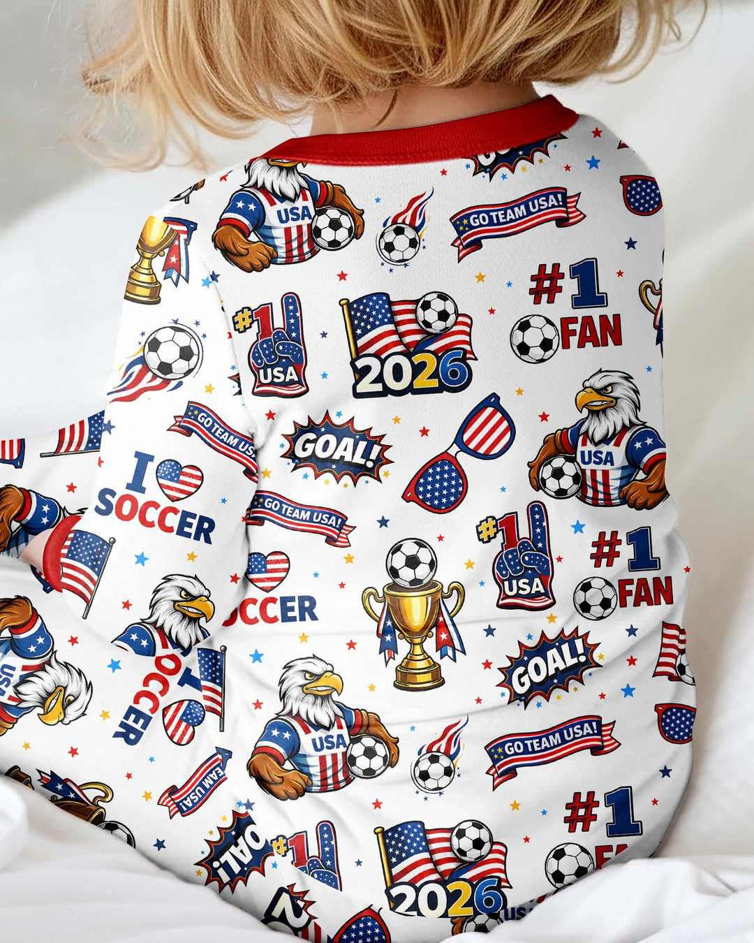 USA Soccer 2026 Party Bamboo Convertible Zippy