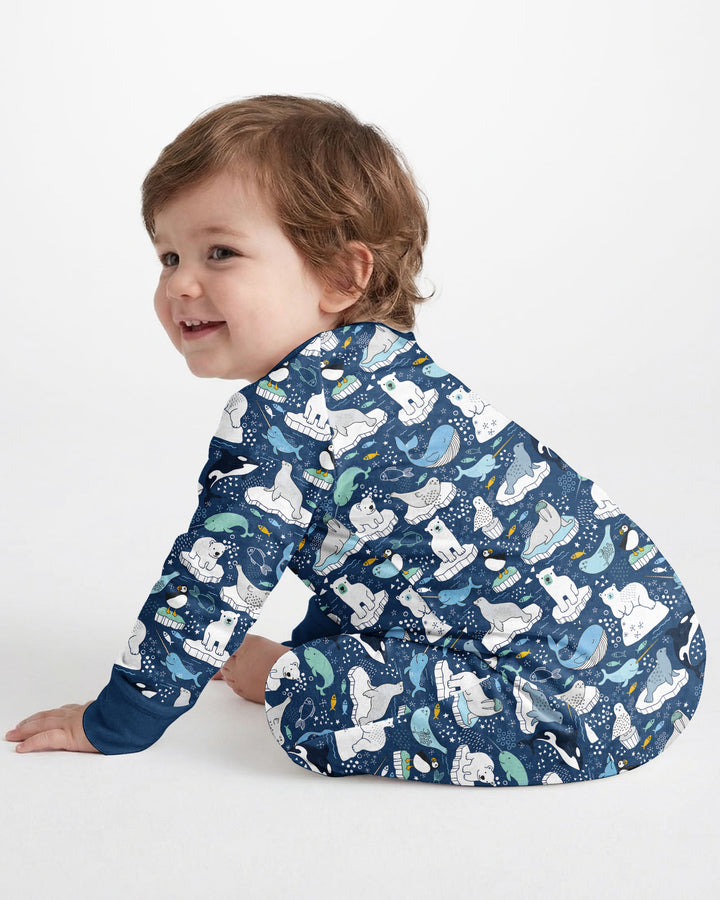 Animal Icebergs Bamboo Convertible Zippy