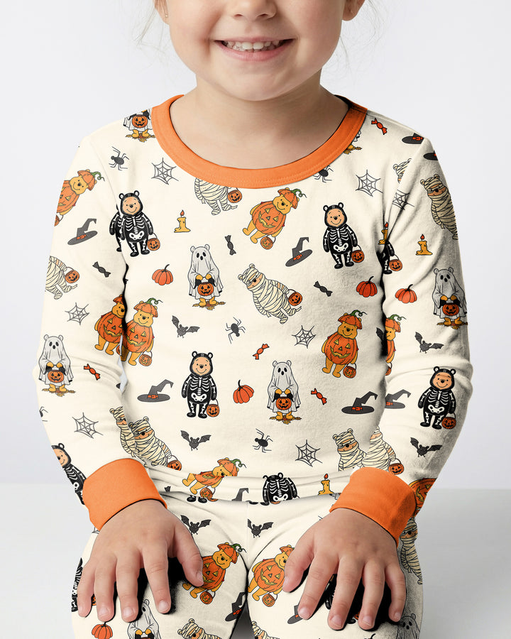 Template Bamboo Two Piece Long Sleeve Pyjamas Set